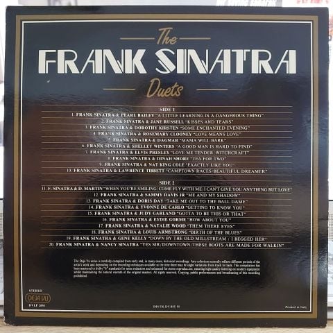 FRANK SİNATRA - THE DEUTS LP PLAK