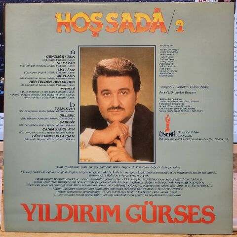 Yıldırım Gürses – Hoş Sada 2 LP PLAK