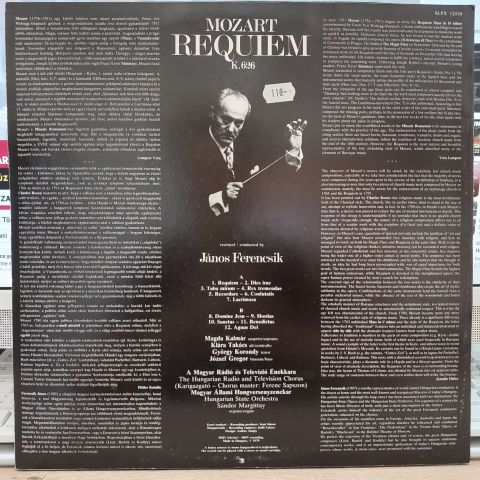 Mozart*, János Ferencsik – Requiem LP PLAK