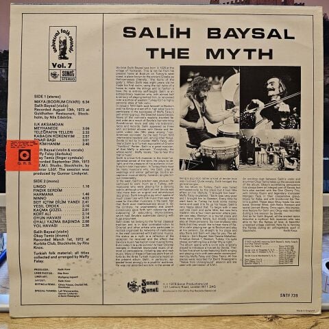 Salih Baysal – The Myth LP PLAK