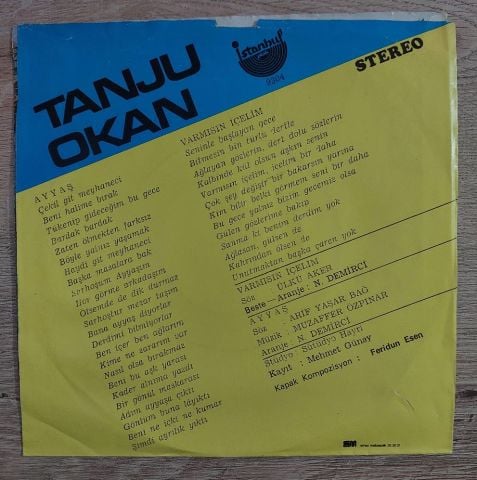 Tanju Okan – Ayyaş / Varmısın İçelim 45LİK PLAK