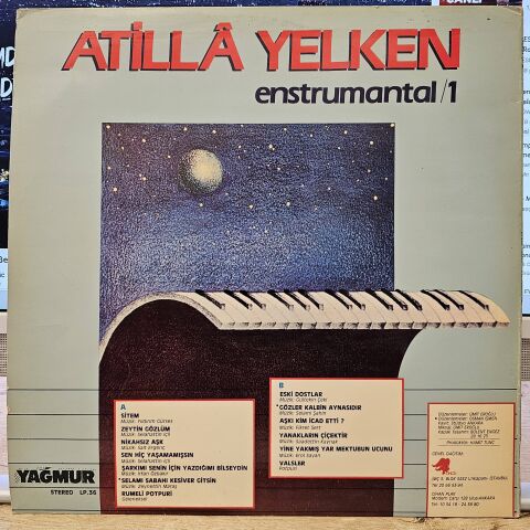 Atilla Yelken – Enstrumantal / 1 LP PLAK