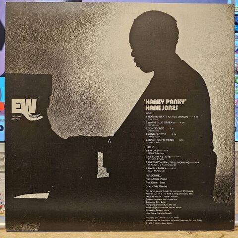 Hank Jones – Hanky Panky LP PLAK