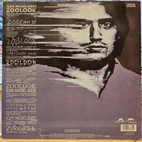 Jean-Michel Jarre – Zoolook LP PLAK