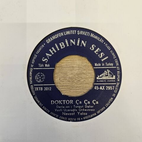 Nevzat Yalaz – İndim Yarin Bahçesine / Doktor Ça Ça Ça 45LİK PLAK