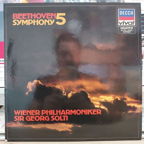 Ludwig van Beethoven, Georg Solti, Wiener Philharmoniker – Symphony 5. C Minor Op. 67 LP PLAK