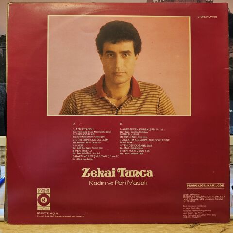 Zekai Tunca – Kadın ve Peri Masalı LP PLAK
