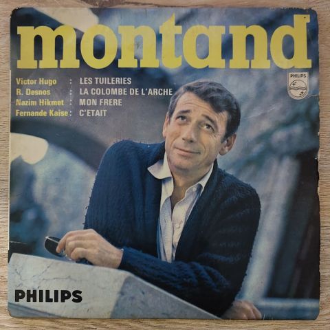 Yves Montand – Les Tuileries 45LİK PLAK