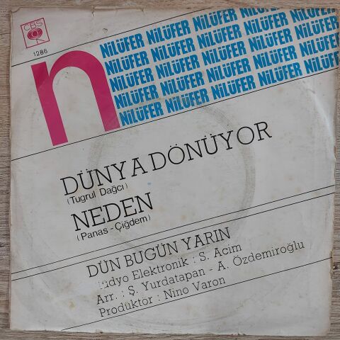 NİLÜFER - DÜNYA DÖNÜYOR 45LİK PLAK