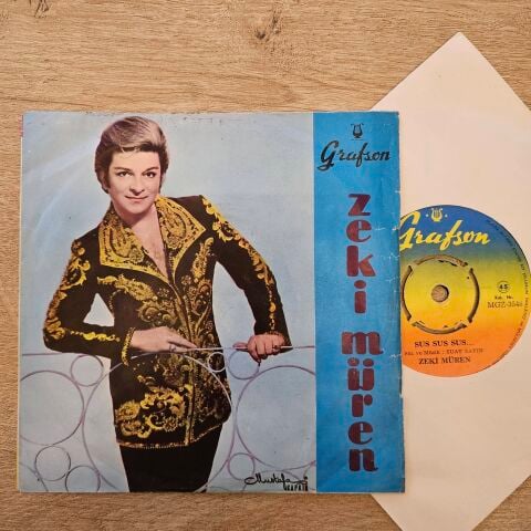Zeki Müren – Sus Sus Sus 45LİK PLAK