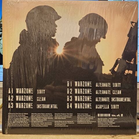 Pete Rock Featuring Dead Prez – Warzone LP PLAK