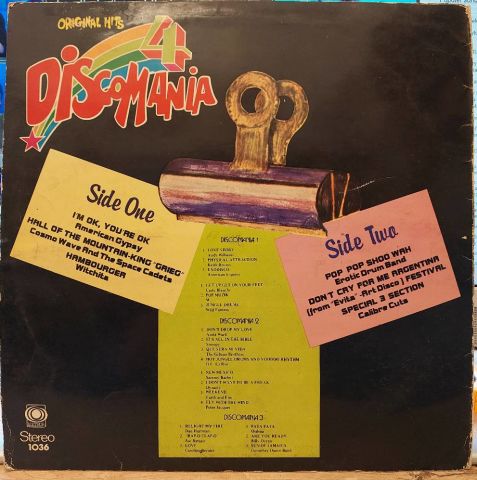 Various – Discomania - 4 LP PLAK