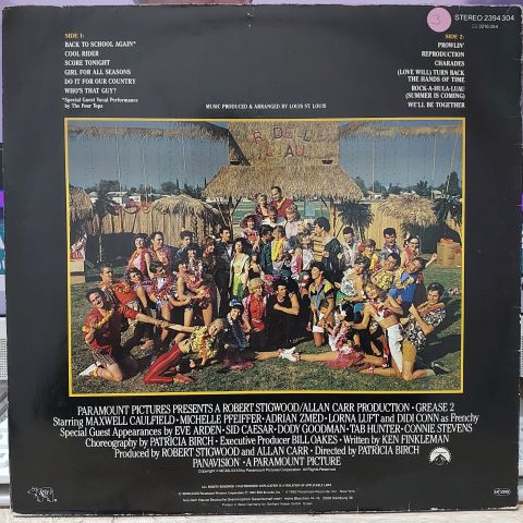 Various – Grease 2 (Original Soundtrack Recording) LP PLAK