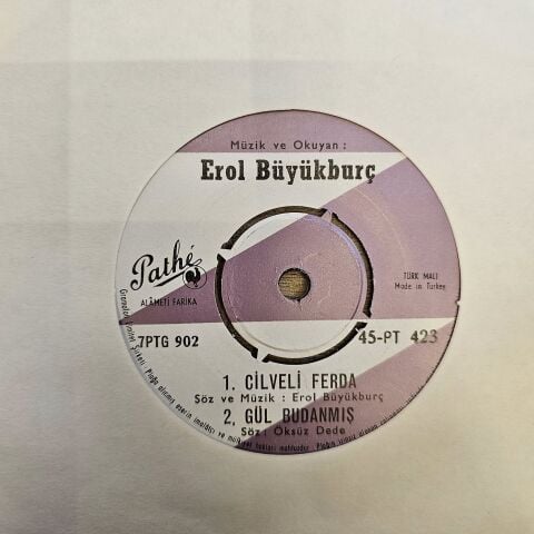 EROL BÜYÜKBURÇ - CİLVELİ FERDA 45LİK PLAK