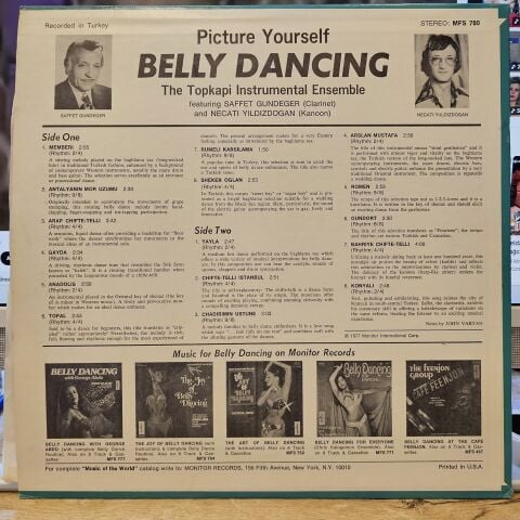 The Topkapi Instrumental Ensemble – Picture Yourself Belly Dancing LP PLAK