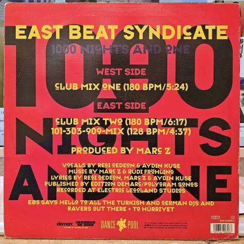 East Beat Syndicate – 1000 Nights And One LP PLAK