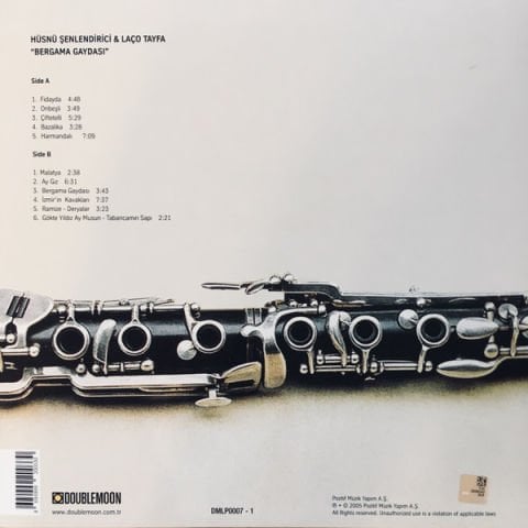 Hüsnü Şenlendirici & Laço Tayfa – Bergama Gaydası LP PLAK