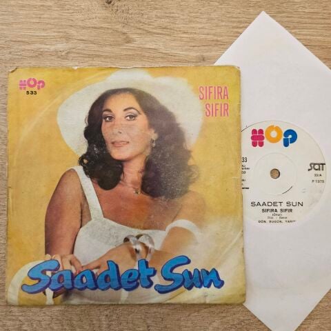 Saadet Sun – Sıfıra Sıfır / Yeter Ki 45LİK PLAK
