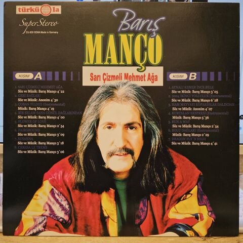 Barış Manço – Sarı Çizmeli Mehmet Ağa LP PLAK