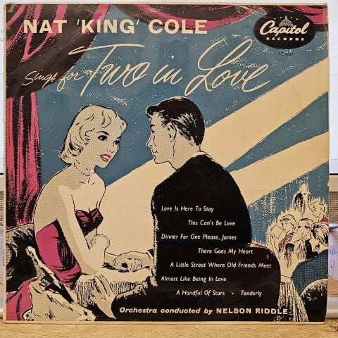 Nat 'King' Cole – Nat 'King' Cole Sings For Two In Love LP PLAK