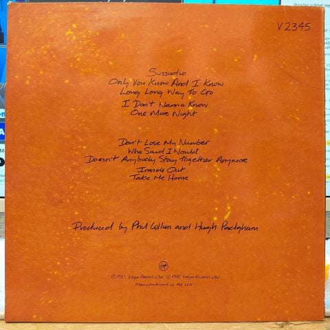 Phil Collins – No Jacket Required LP PLAK