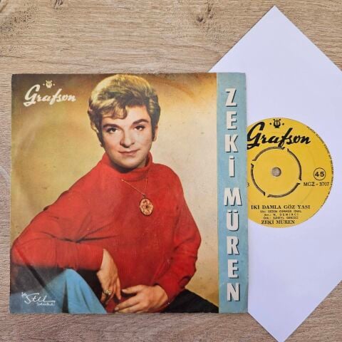 Zeki Müren – Bekleyiş / İki Damla Göz Yaşı 45LİK PLAK
