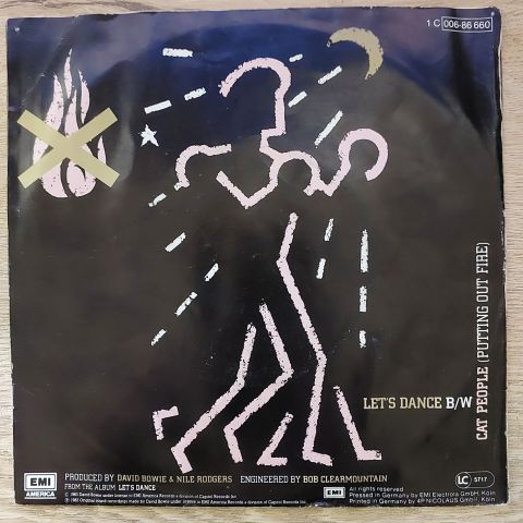 David Bowie – Let's Dance 45LİK PLAK