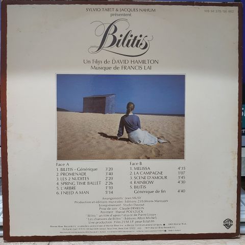 Francis Lai – Bilitis (Bande Originale Du Film) LP PLAK