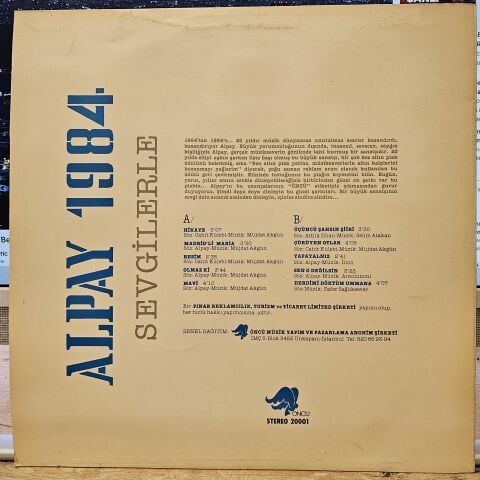 Alpay – 1984 LP PLAK