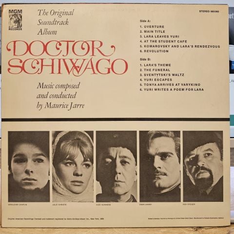 Maurice Jarre – Doctor Schiwago - The Original Soundtrack Album LP PLAK