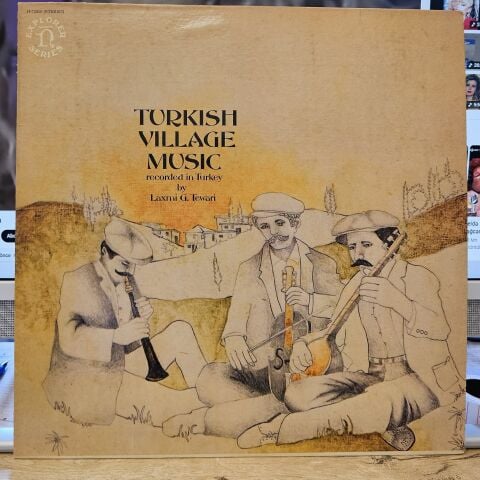 Laxmi G. Tewari – Turkish Village Music LP PLAK