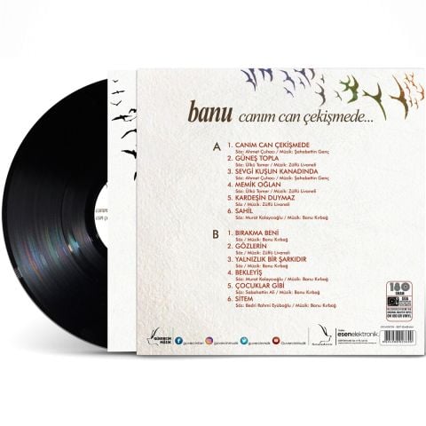 BANU CANIM CAN ÇEKİŞMEDE LP PLAK
