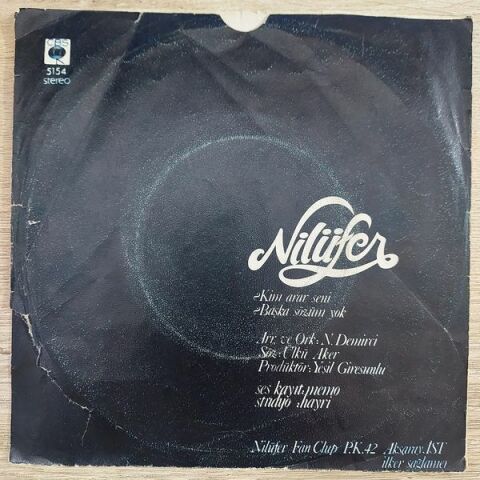 NİLÜFER - KİM ARAR SENİ 45LİK PLAK