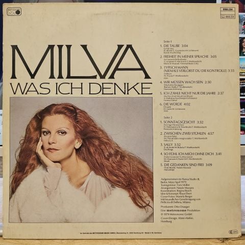 Milva – Was Ich Denke LP PLAK