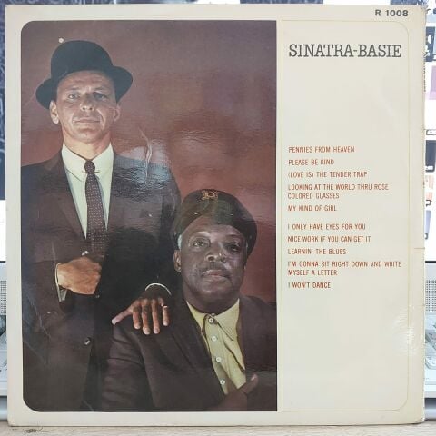 FRANK SİNATRA & BASİE - AN HİSTORİV MUSİCAL FİRST LP PLAK