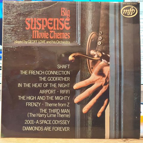 Geoff Love And His Orchestra – Big Suspense Movie Themes LP PLAK