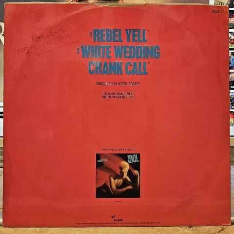 Billy Idol – Rebel Yell LP PLAK