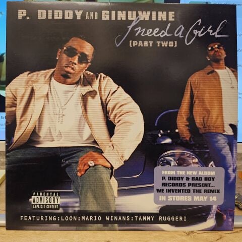 P. Diddy & Ginuwine / P. Diddy & Cheri Dennis – I Need A Girl (Part Two) / So Complete (Remix) LP PLAK