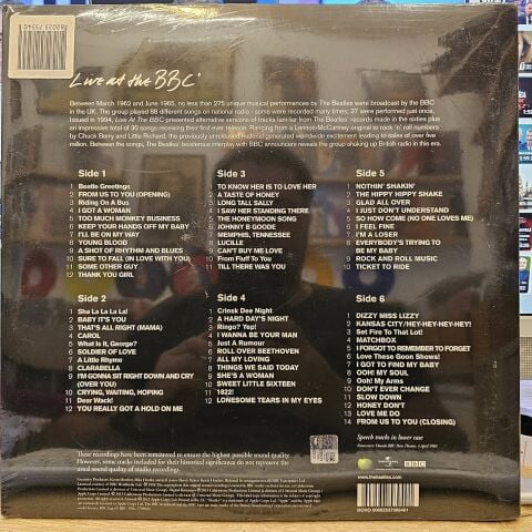 The Beatles – Live At The BBC LP PLAK