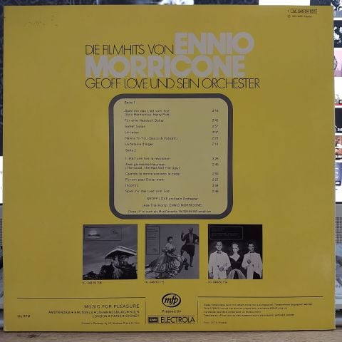ENNİO MORRICONE - DIE FİLMHITS VON  LP PLAK