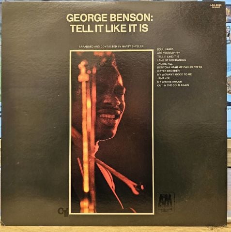George Benson , Arranged And Conducted By Marty Sheller – Tell It Like It Is LP PLAK