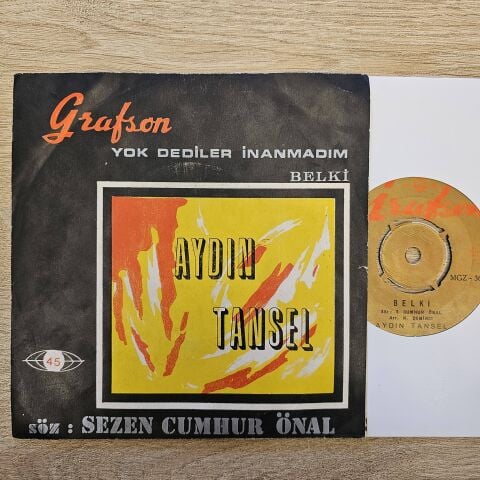 Aydın Tansel – Yok Dediler İnanmadim / Belki 45LİK PLAK