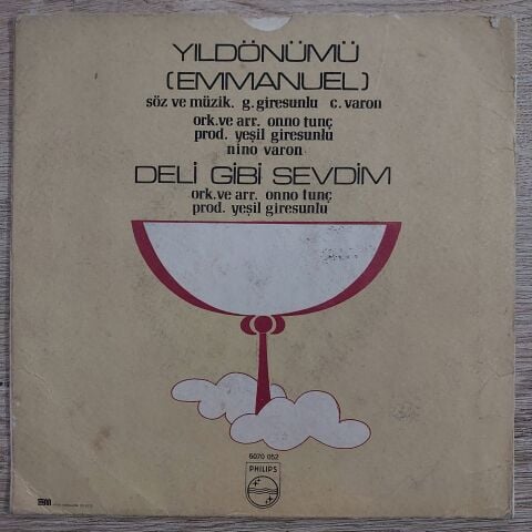 Tanju Okan – Deli Gibi Sevdim / Yıldönümü (Emmanuel) 45LİK PLAK