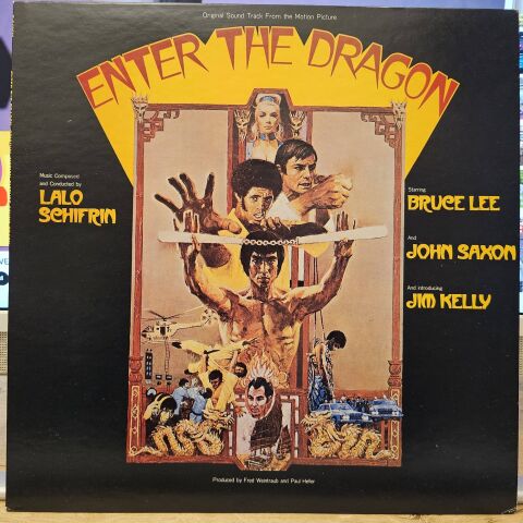 Lalo Schifrin – Enter The Dragon (Original Sound Track From The Motion Picture) LP PLAK