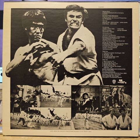 Lalo Schifrin – Enter The Dragon (Original Sound Track From The Motion Picture) LP PLAK