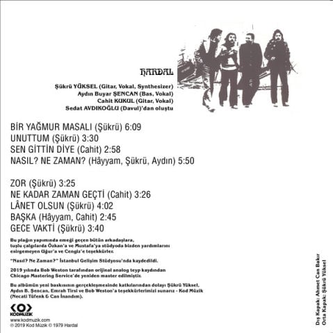 Hardal – Nasıl? Ne Zaman LP PLAK