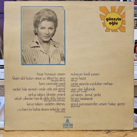 Zeki Müren – Güneşin Oğlu LP PLAK