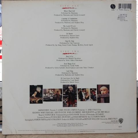 MADONNA - WHOS THAT GİRL LP PLAK