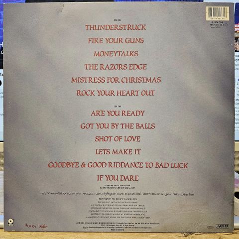 AC/DC – The Razors Edge LP PLAK