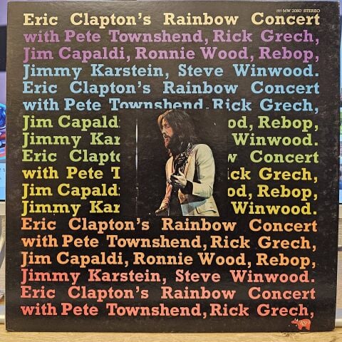Eric Clapton – Eric Clapton's Rainbow Concert LP PLAK